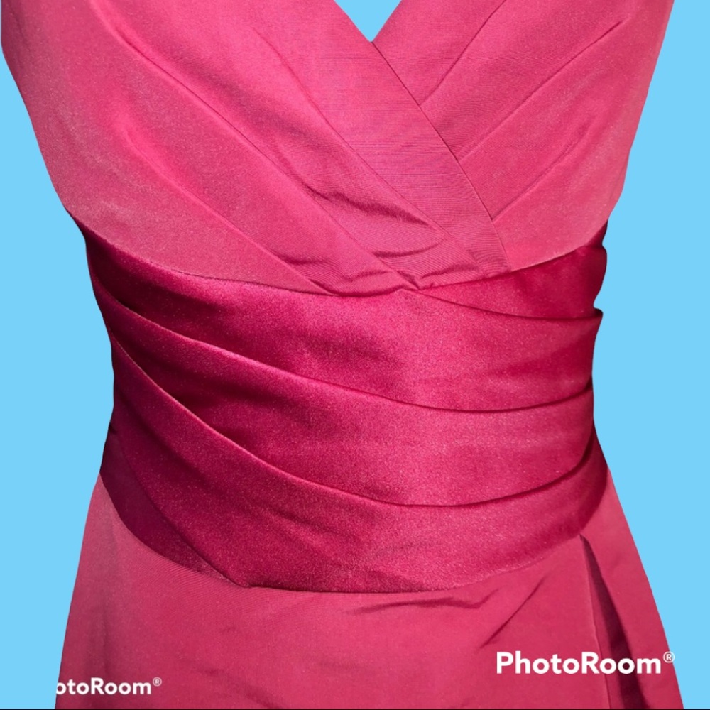 Elegant Red Formal Dress - Picture 6 of 9